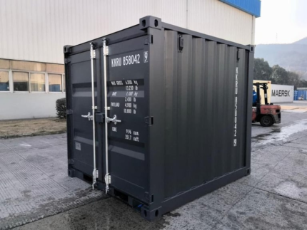 Container de Stockage 8 Pieds Neuf Noir